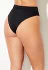High Waist Cheeky Bikini Brief, , on-hover image number null