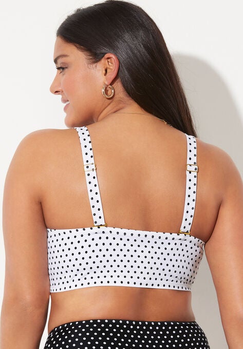 Confidante Bra Sized Underwire Bikini Top, , on-hover image number null