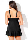 Plunge Ruffle Swimdress, , on-hover image number null