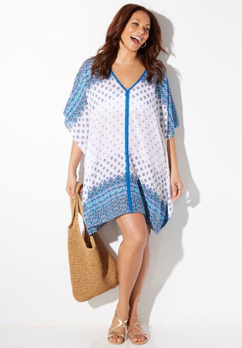 Kelsea Cover Up Tunic, BLUE MULTI, hi-res image number null
