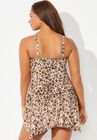 Wrap Two-Piece Swimdress Set, , on-hover image number null