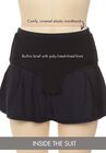 Chlorine Resistant A-line Swim Skirt, , alternate image number null