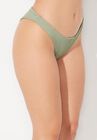 The Julia Crinkle Moderate Coverage Bikini Bottom, , alternate image number null