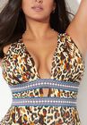 Plunge One Piece Swimsuit, , alternate image number null