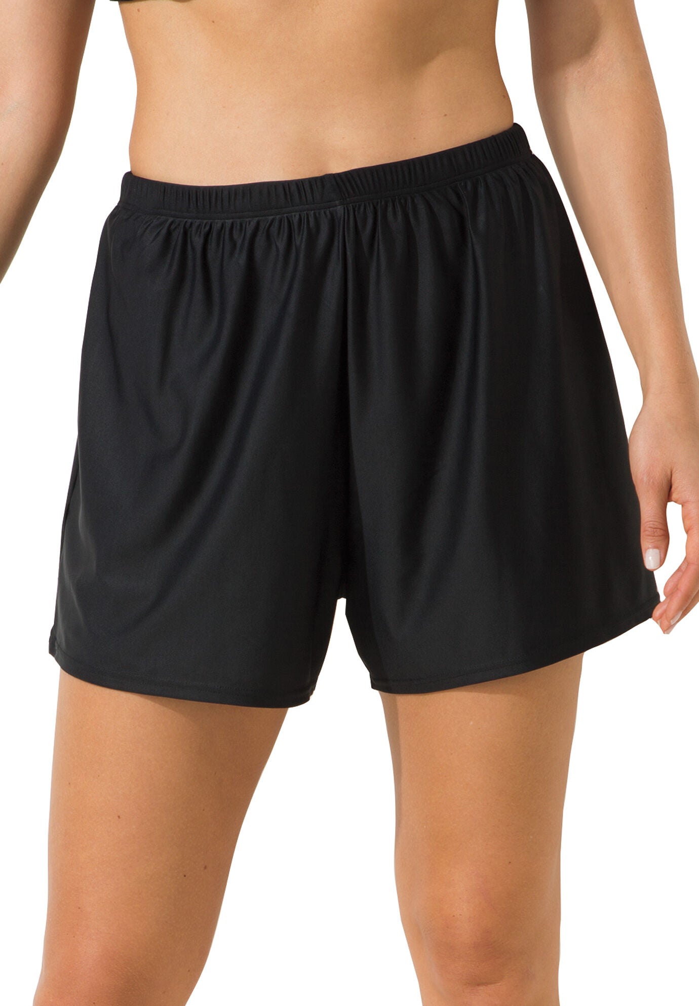 plus size swim shorts with built in panty
