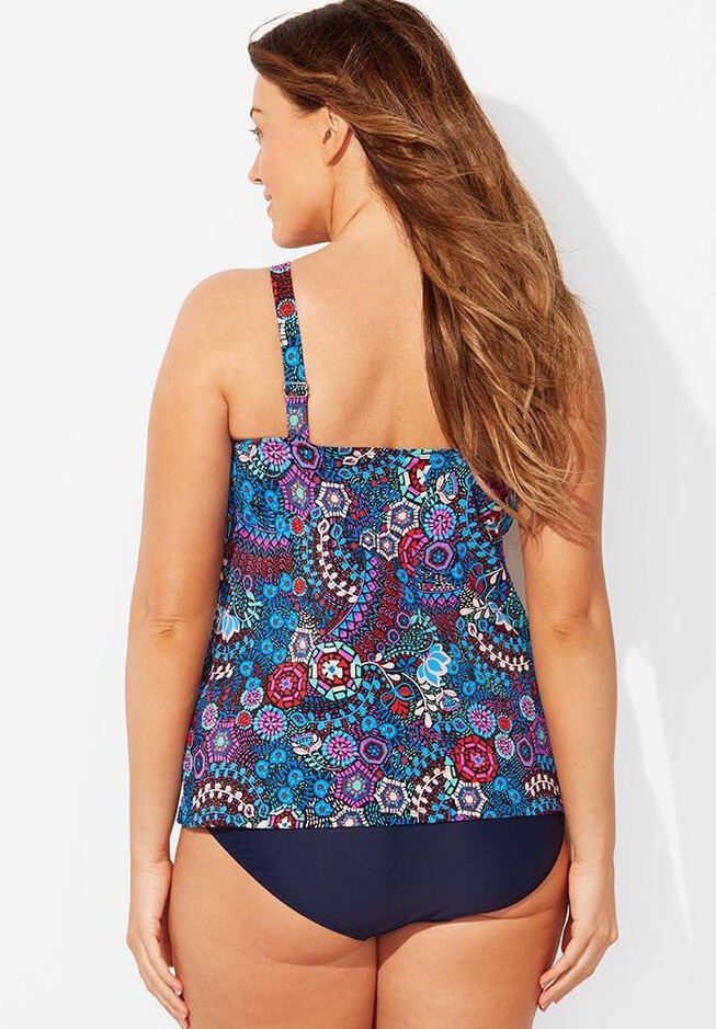 High Neck Tankini Set, , on-hover image number null