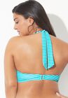 Belle Halter Underwire Bikini Top, , on-hover image number null