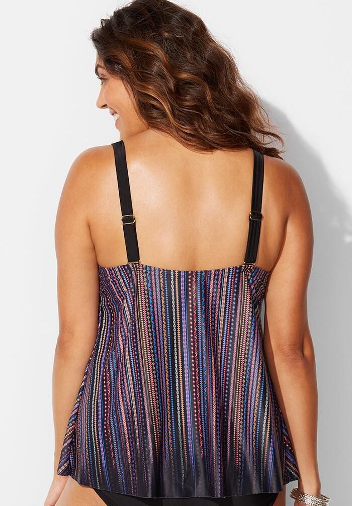 tankini flyaway top
