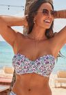 Intrigue Multi-Way Underwire Bikini Top, PURPLE BLUE FLOWERS, hi-res image number 0