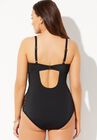 Crochet Underwire One Piece Swimsuit, , alternate image number null