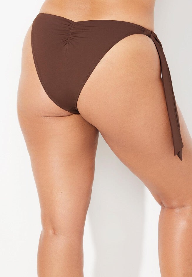 The Madelyn Cheeky Side Tie Bikini Bottom, , alternate image number 7