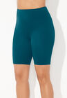 Chlorine Resistant Long Bike Short Swim Bottom, MEDITERRANEAN, hi-res image number null