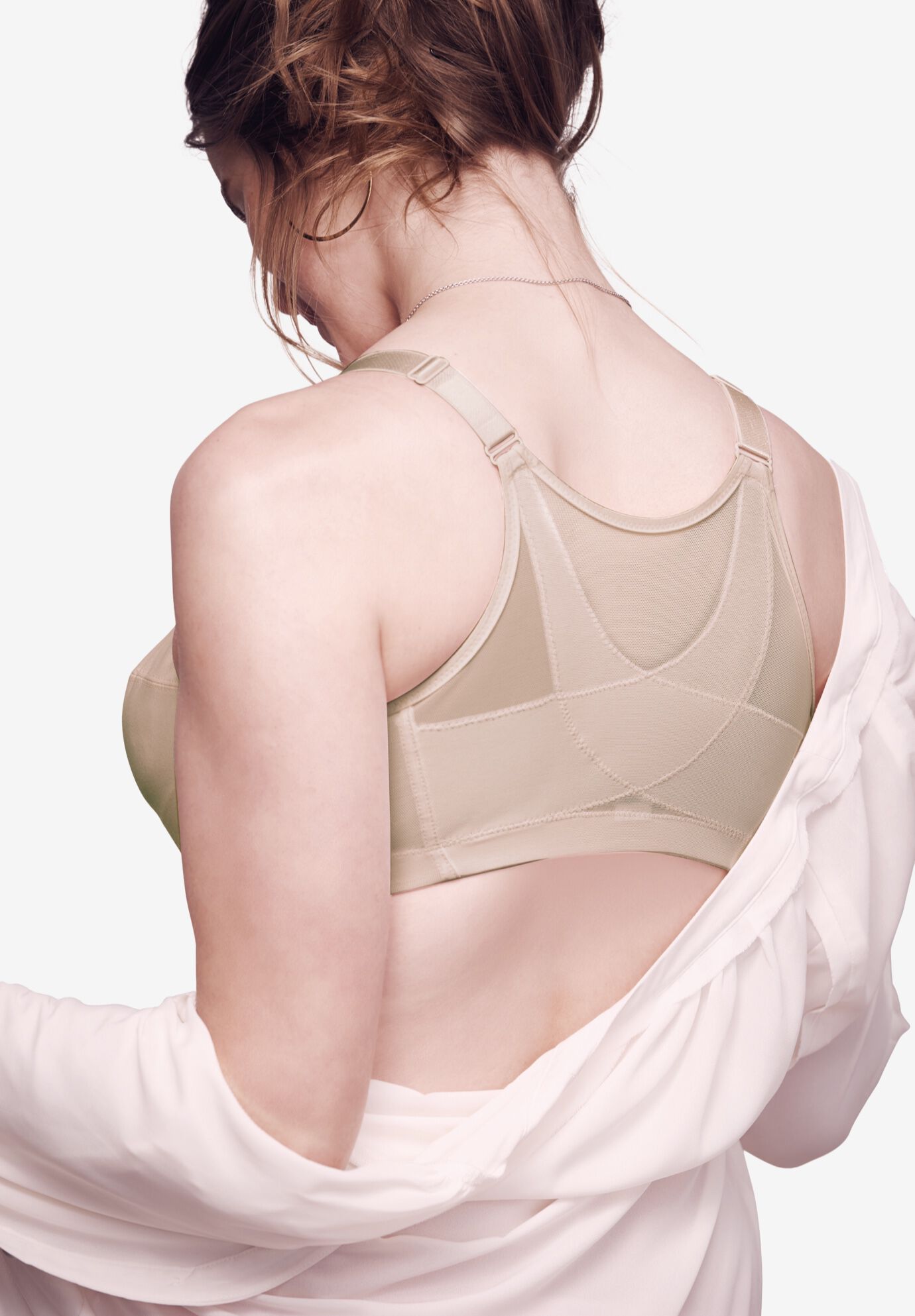 Glamorise® Magic Lift® Front-Close Posture Wireless Bra 1265, , alternate image number 4