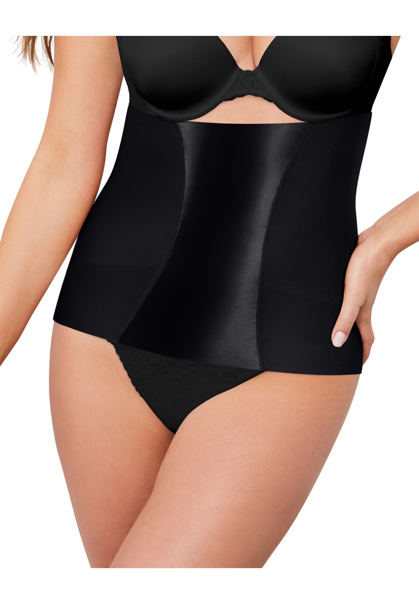 Easy-Up&reg; Waist Nipper , BLACK, hi-res image number 0