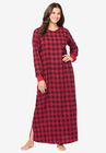 Cotton Flannel Lounger , RED BUFFALO, hi-res image number null