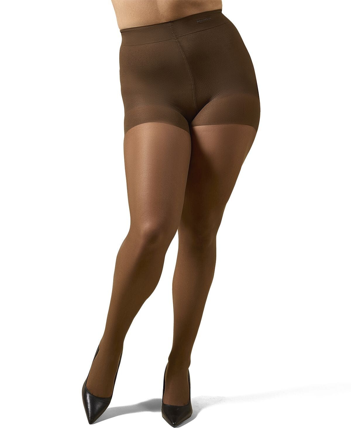 Women's Curvy All Day Sheer Control Top Pantyhose, UTOPIA, hi-res image number 0