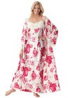 The Luxe Satin Long Peignoir Set, , alternate image number null