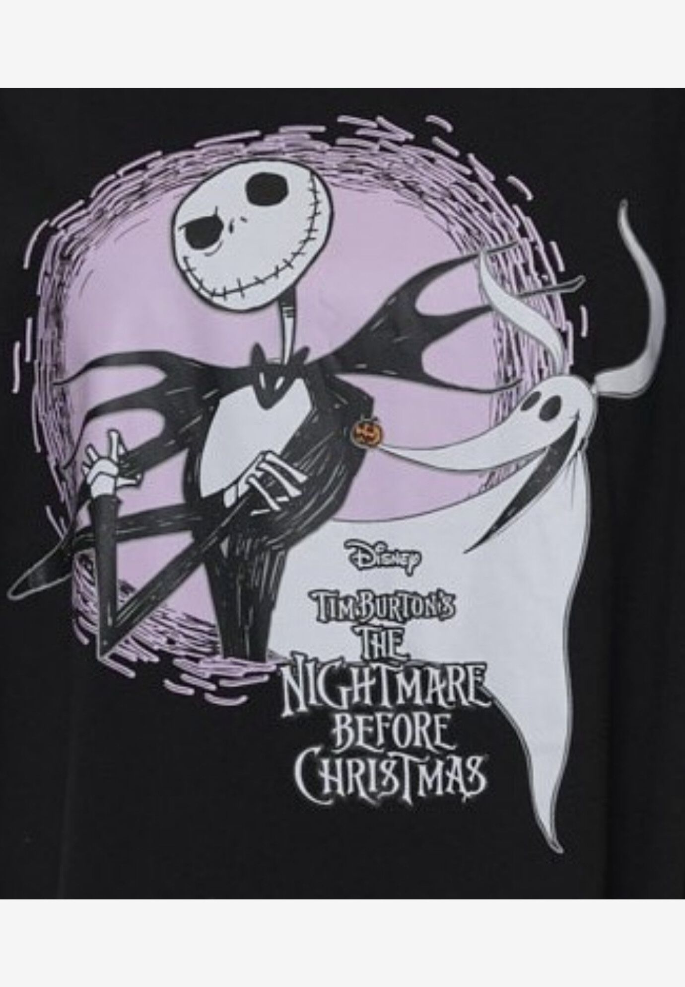 Disney Nightmare Before Christmas Jack Skellington Sleep Shirt Nightgown Pajamas Sleepwear, , alternate image number 4