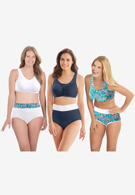 3-Pack Color Block Full-Cut Brief , , alternate image number null