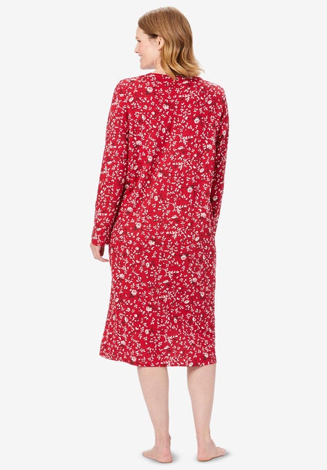 Henley Sleep Shirt, , on-hover image number null
