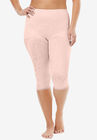 Cortland Intimates Firm Control Capri Pant Liner 7611, BLUSH, hi-res image number null