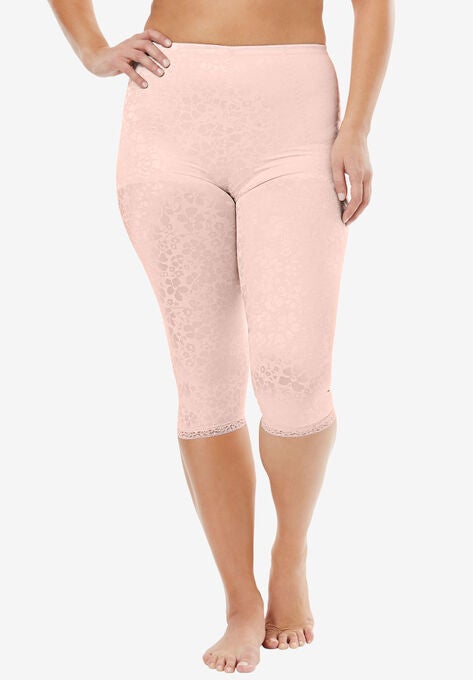 Cortland Intimates Firm Control Capri Pant Liner 7611, BLUSH, hi-res image number null