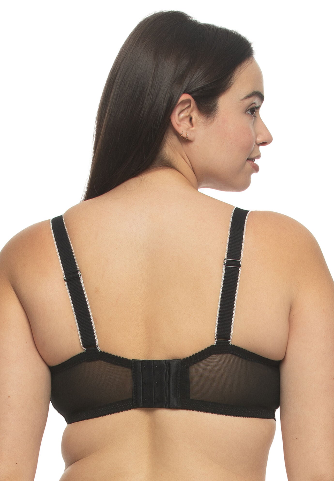 Lola Unlined Balconette Bra, BLACK XDYE BCD, on-hover image number 1