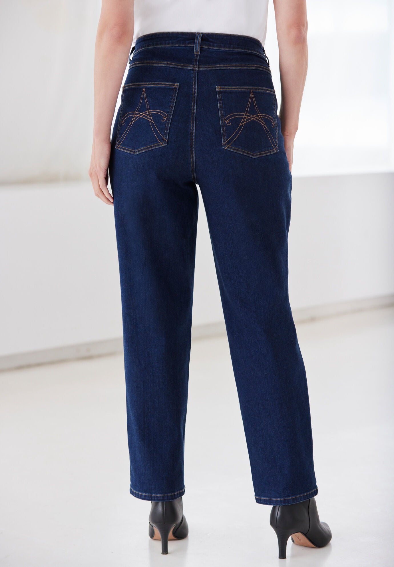 Straight-Leg Jeans, , on-hover image number 1