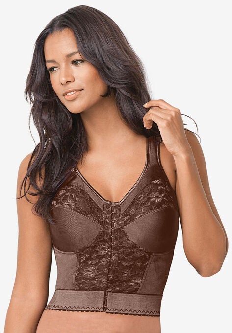 Easy Enhancer® Wireless Longline Posture Bra , FRENCH TOAST, hi-res image number null