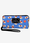 Winnie The Pooh Bear All-Over Print Zip Around Wallet Wristlet, MULTI, hi-res image number null