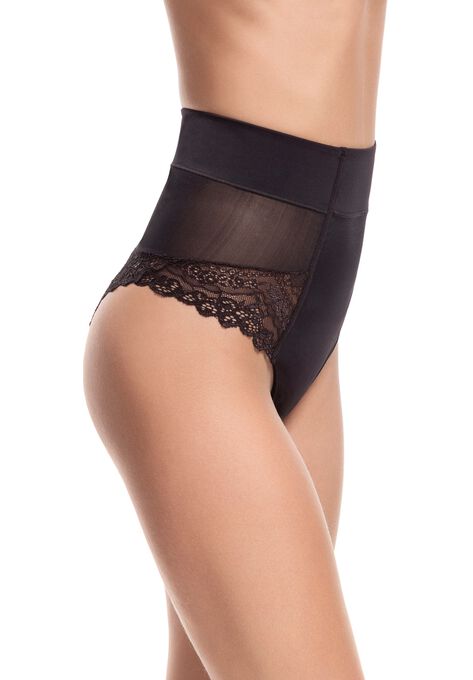 Brazilian Flair Mid Waist Brazilian Panty, , on-hover image number null
