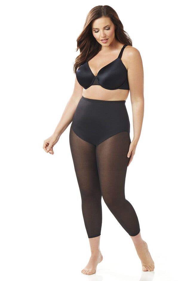 New Sheer Leg Pantliner, BLACK, hi-res image number null