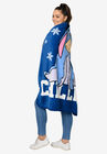 Disney Eeyore Plush Blanket 46" X 60" Just Chillin Blue, , alternate image number null