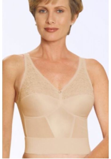Unique Longline Bra, BEIGE, hi-res image number null