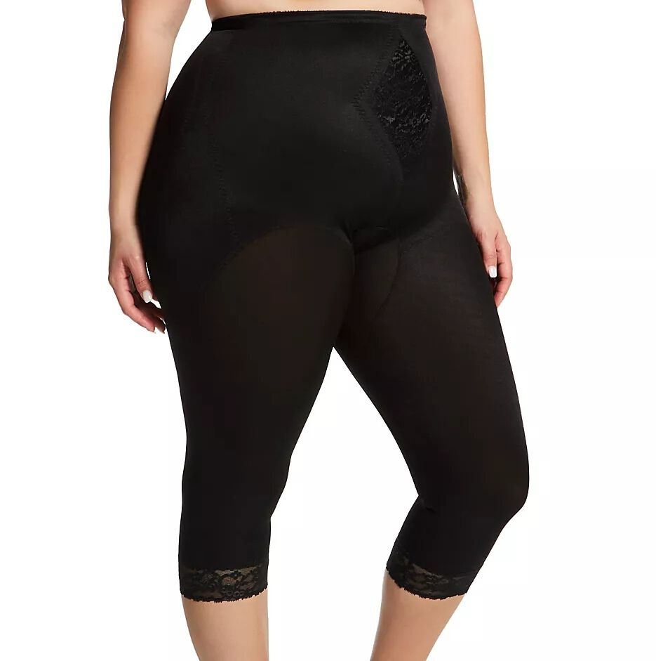 Leg Shaper Pant Liner Medium Shaping 6265, BLACK, alternate image number 3