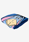 Disney Eeyore Plush Blanket 46" X 60" Just Chillin Blue, , on-hover image number null