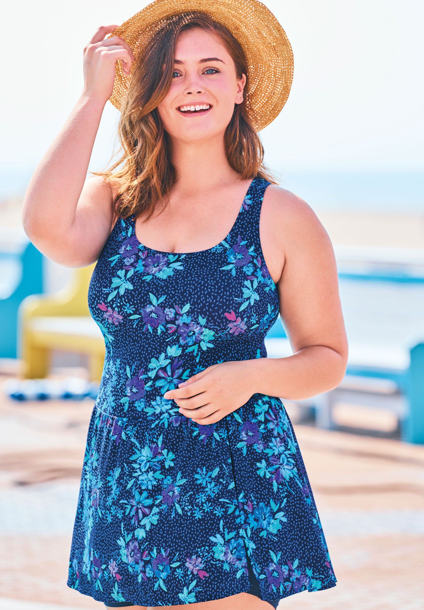 swim dress full coverage