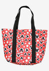 Disney Mickey & Minnie Mouse Women's Zip Tote Bag, , alternate image number 2