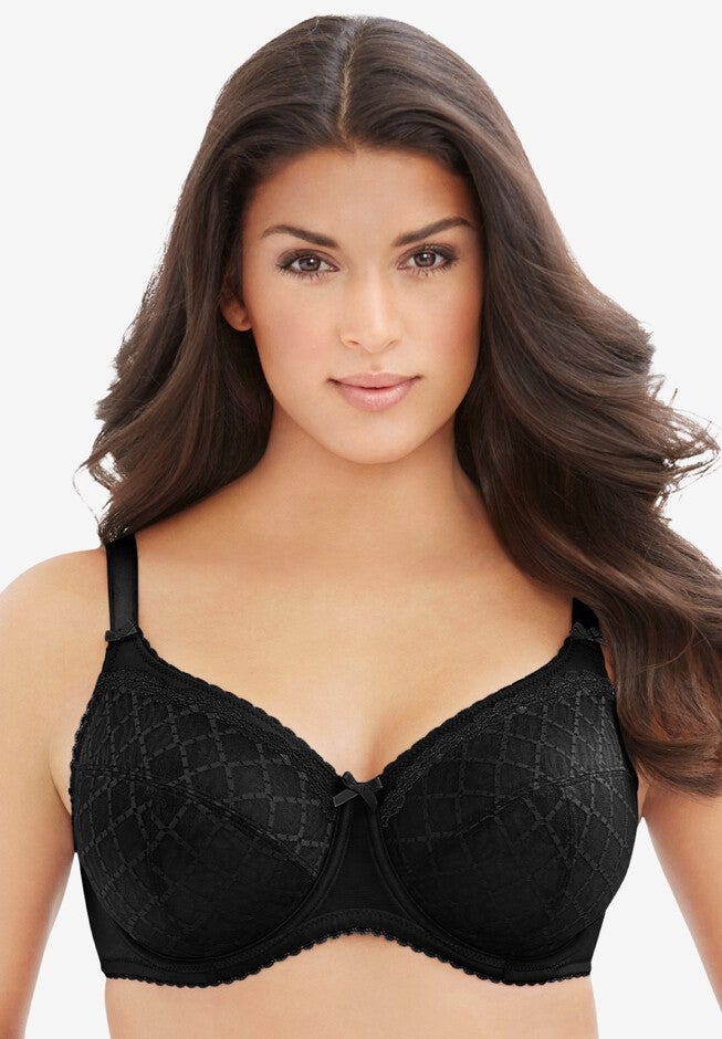 Wonderwire® Lace Underwire Bra 9845, BLACK, hi-res image number null