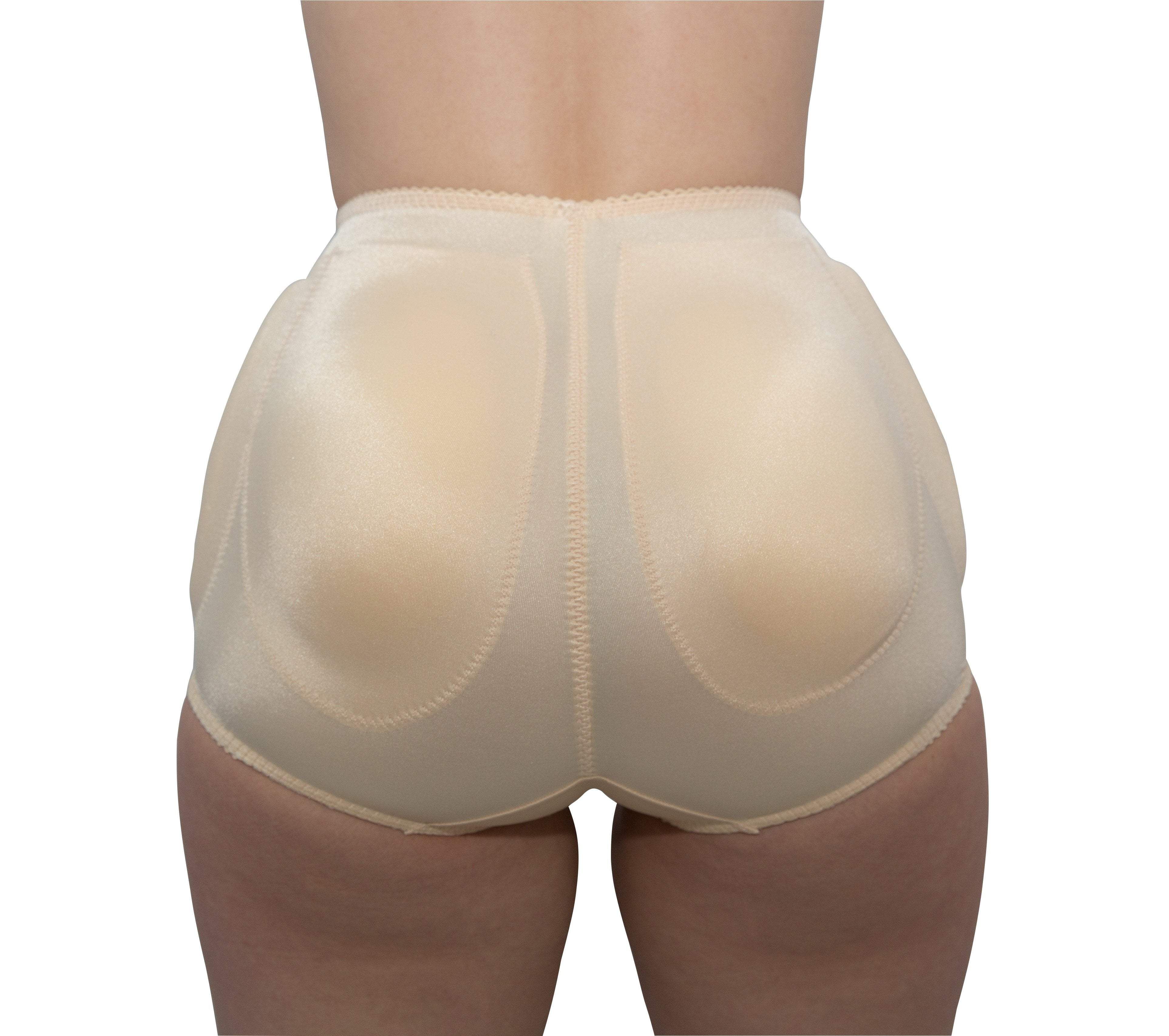 4-Sided Padded Panty Brief Light Shaping/Removable Pads, BEIGE, on-hover image number 1