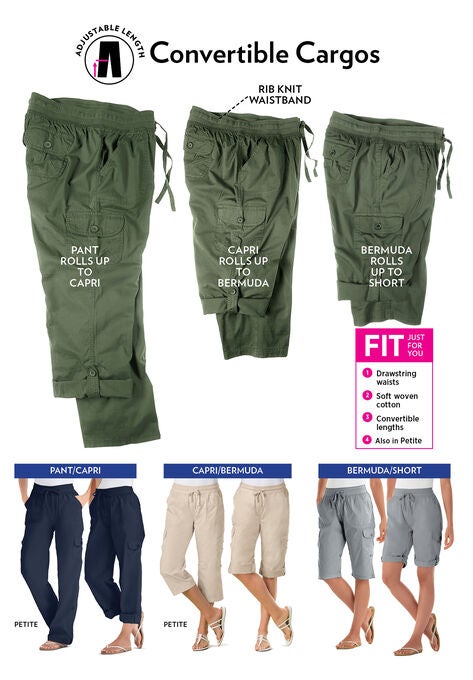 Convertible Length Cargo Short, , alternate image number null