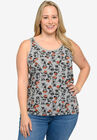 Disney Minnie Mouse Tank Top Shirt All-Over Print Red T-Shirt, , alternate image number 2