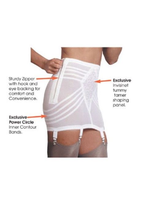 Shapette Open Bottom Girdle w/ Zipper, , on-hover image number null