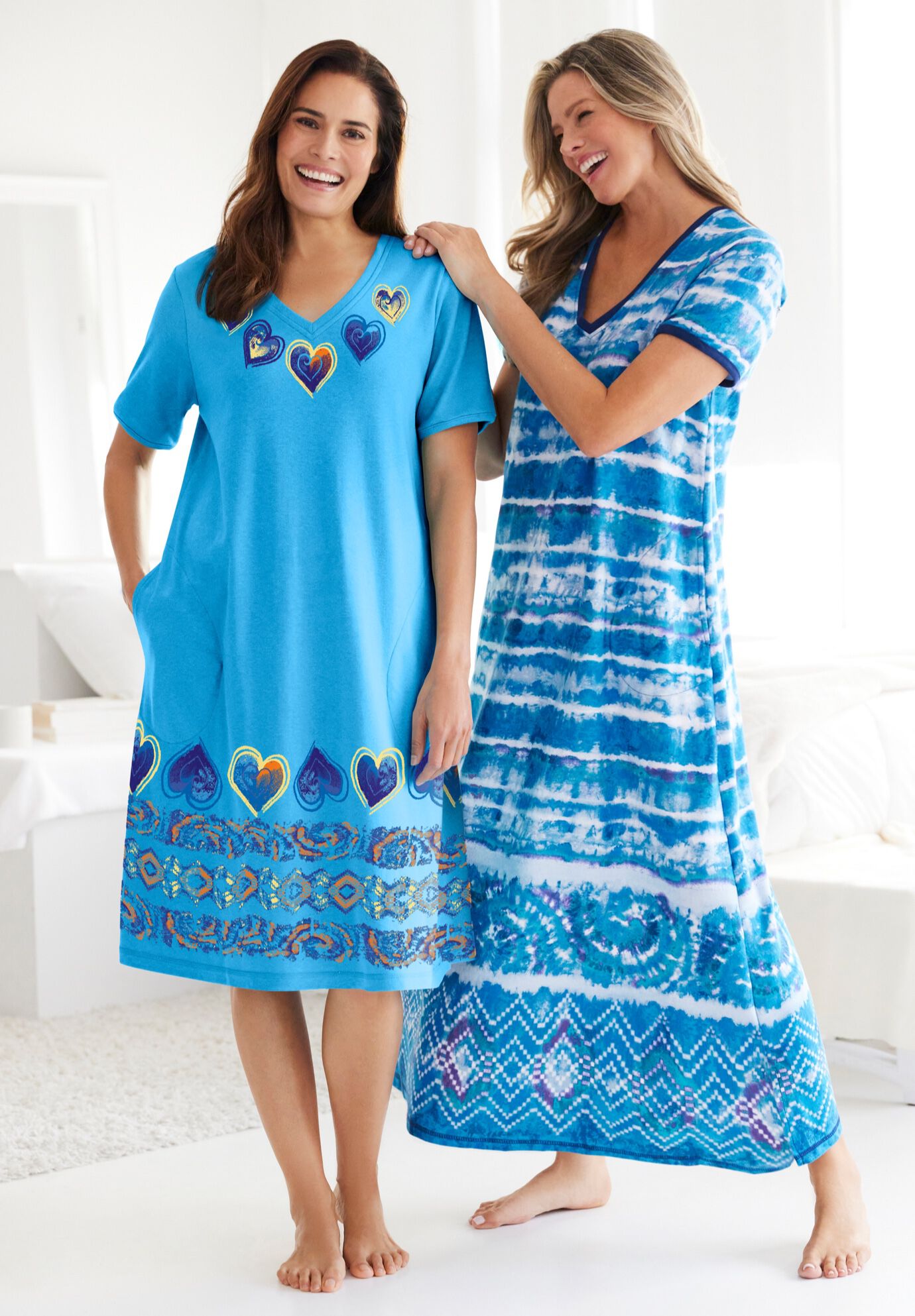 Long T-Shirt Lounger, , alternate image number 6