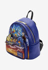 Loungefly X Disney 30Th Anniversary Aladdin Mini Backpack Handbag Jasmine Genie, , on-hover image number null