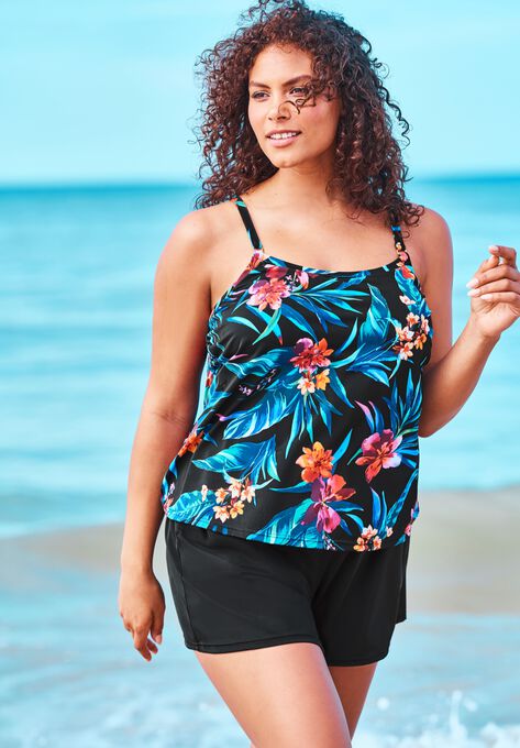 Swim Romper , MULTI SWEET DREAMS, hi-res image number null