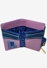 Loungefly X Disney Women'S Stitch Snap Flap Wallet Pineapples Flowers Blue Wallet, , alternate image number null
