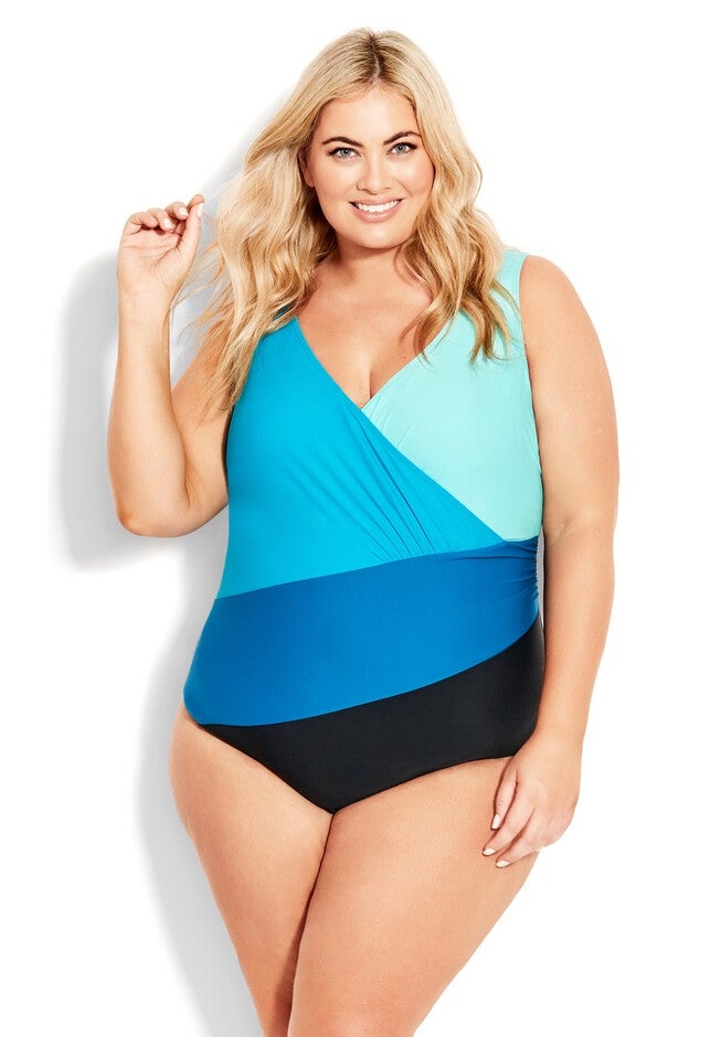 Spliced 1 Piece, AQUA, hi-res image number null