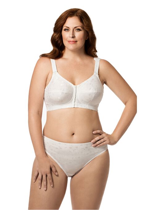 Front Hook Jacquard Softcup Bra | Swimsuits For All