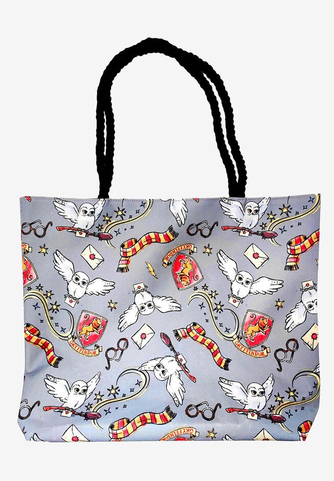 Harry Potter Gryffindor Travel Rope Tote Bag Carry-On Hedwig Glasses, , alternate image number 3